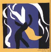 Henri Matisse Design for Backdrop of 'Strange Farandole' (mk35) oil painting artist